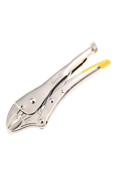 Stanley Curved Jaw Locking Plier Chrome