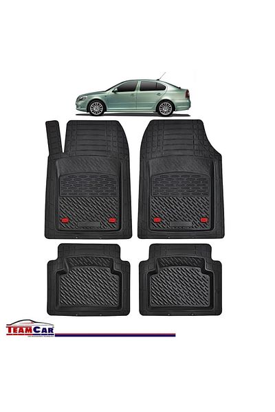 TEAMCAR Covorașe auto tip tavă Skoda Octavia II (2004–2013) - Sedan