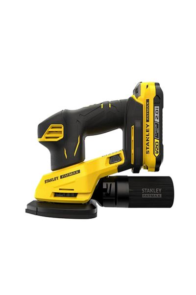 Stanley V20 18V Cordless Detail Sander with Battery and Soft Bag