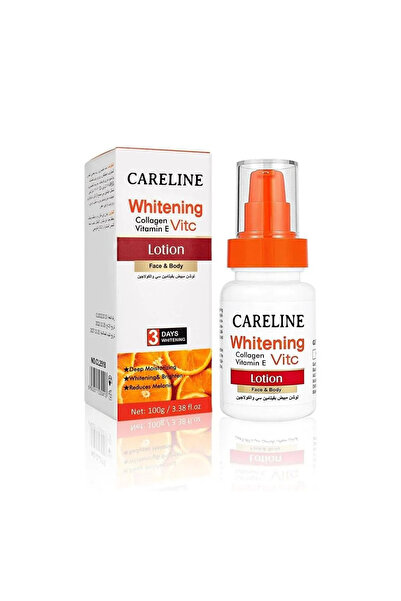 Careline كيرلاين لوشن مبيض بفيتامين سي والكولاجين 100 جرام