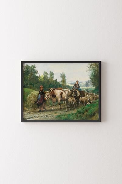 epiqart Returnul călătoriei - Cadru negru