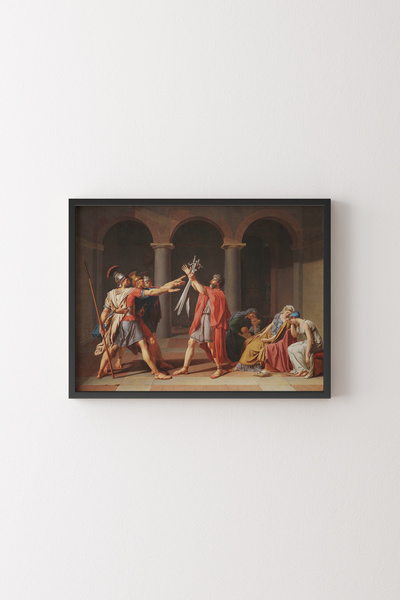 epiqart Horas Brothers' Oath - Black Frame
