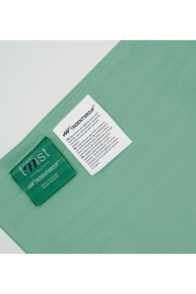 Trident 2Piece 100 Cotton Smart Twist Large Bath Towel Set White 90x150cm