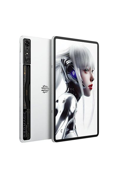 REDMAGIC جهاز Nubia Redmagic Gaming Tablet Pro NP03J - واي فاي، ذاكرة وصول عشوائي (RAM) سعة 16 جيجابايت، سعة تخزين 512 جيجابايت، إصدار Snowfall - النسخة الصينية (النسخة العالمية)