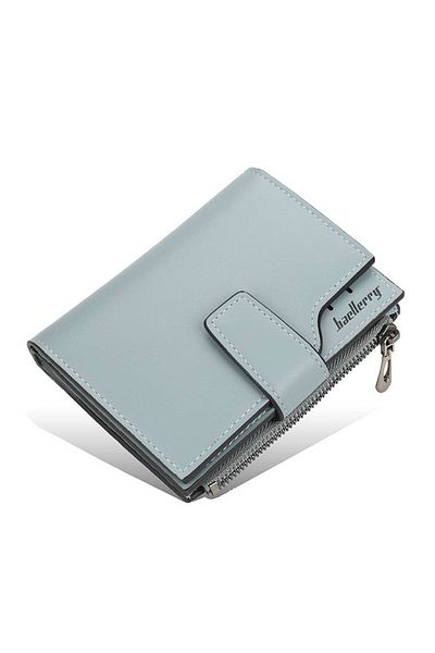 Generic Practical Bifold Wallet - Sky Blue
