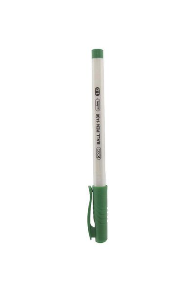Roco 1430 Dry Ink Ballpoint Pen – 1 mm Tip, Red Ink, Pack of 10