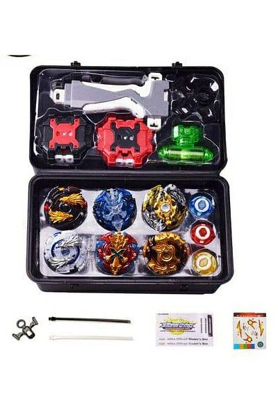 STAR5 Beyblade Game with Launcher Handle and Portable Box