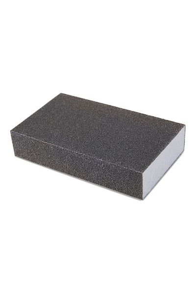 ACE Fine Grit Extra Large Flexible Rinse and Reuse Sanding Sponge Brown