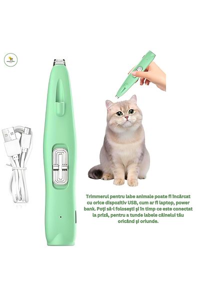 Generic Trimmer pentru lăbuțe de animale de companie - Kit de îngrijire pentru câini și pisici