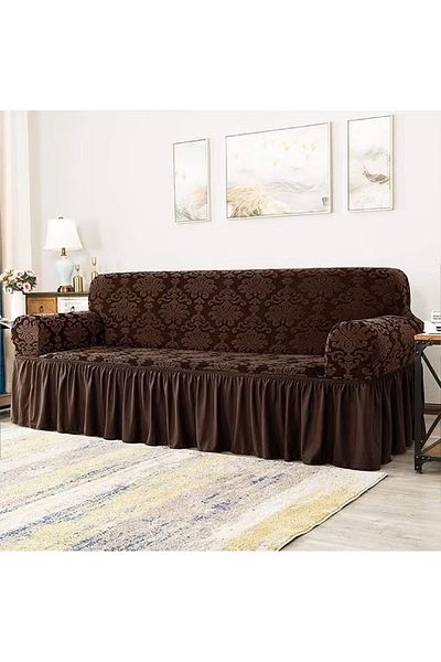rexa Sofa Cover 4-Pieces Set of 7-Seater (3+2+1+1) Super Stretchable