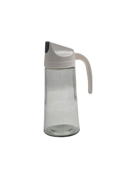Generic Glass Oil Bottle - 630 ml - White