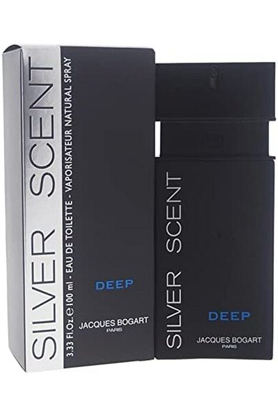 Jacques Bogart Silver Scent Deep by Jacques Bogart for Men - Eau de Toilette, 100 ml
