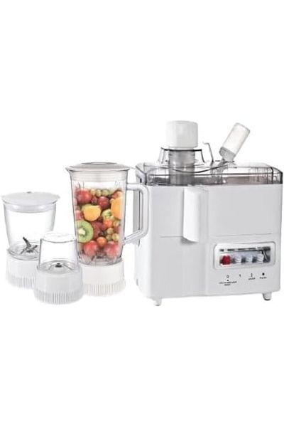 DLC 4-in-1 Juicer/Blender Set 1L Capacity 400W DLC-39016 White/Transparent