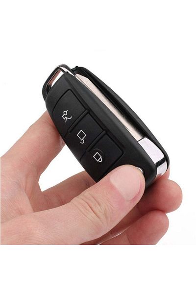 Spionescu Car key with hidden camera Full HD, night vision, 140° angle