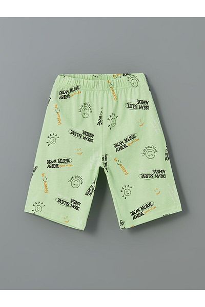 LC Waikiki Elastic Waist Boys' Pajama Shorts