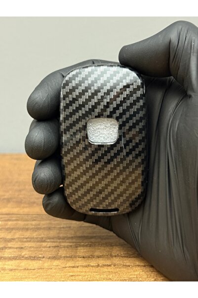 Luxe Aksesuarr Pentru Honda Smart Honda Civic - Cr-v 2022 Smart 3 butoane Carcasă de protecție pentru chei din fibră de carbon