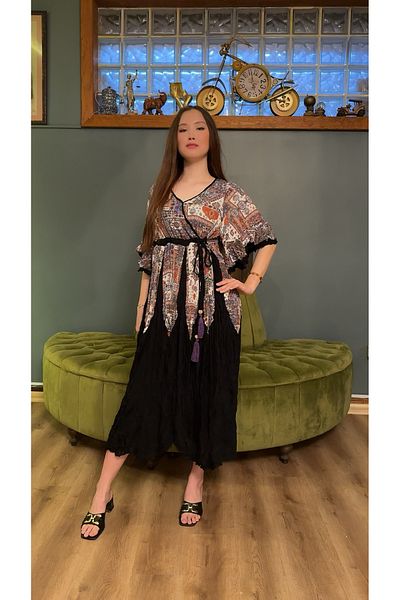 Rabiossa Authentic Fabric Dress