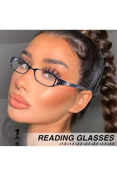 zhara tech (+2.0) Trend Quality Frame Blue Light Protection Close Reading Glasses (+2.0)