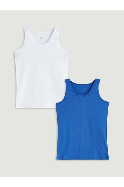 LC Waikiki Crew Neck Boy's Undershirt 2-pack