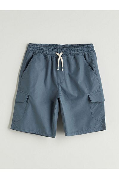 LC Waikiki Boys' Cargo Shorts with Elastic Waist