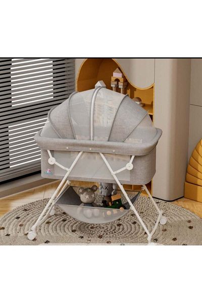 STAR5 Foldable Baby Crib, Foldable Baby Bed