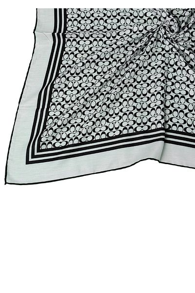 mim eşarp Φουλάρι Işıl İpek C Σχέδιο Μάλλινο Voile 90x90 cm