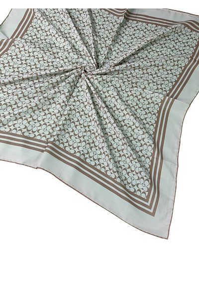 mim eşarp Φουλάρι Işıl İpek C Σχέδιο Μάλλινο Voile 90x90 cm