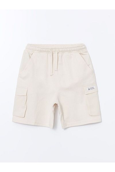LC Waikiki Boys' Cargo Shorts with Elastic Waist