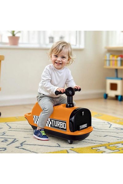 TRUST STORE My First Car Turbo Bingit Car with Sound and Music Orange