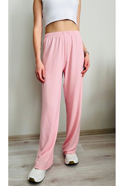 VOL High Waist, Wide Cut, Wide Leg, Lycra Wrap Fabric Palazzo Pants