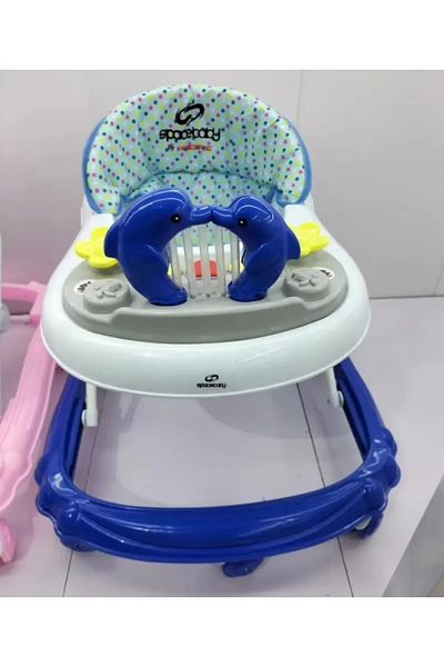 rexa New Baby Walker High Quality Economical Baby Toy Go Karts Bounce Music Foldable Dining