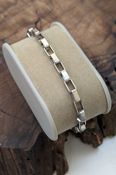 cheetah quality Stainless Steel Chain Men's Bracelet