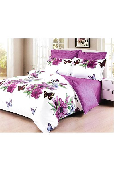Pucioasa Double bed linen, Finet, Pucioasa, 6 pieces, Sheet 230x250 cm