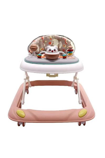 rexa Foldable Baby Walker with Plastic Frame and Seat Kids Sit