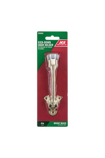 ACE Kick Down Door Holder Gold 4inch