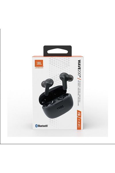 JBL JBL Wave 200 TWS Wireless Headphones - Bluetooth, Deep Bass Sound, 20 Hours of Playback