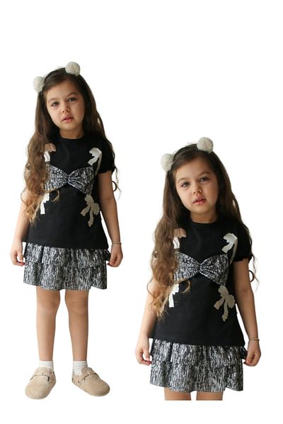 Biberon Çocuk Giyim Jellybon Ribbon Pattern Skirt T-Shirt 3/10