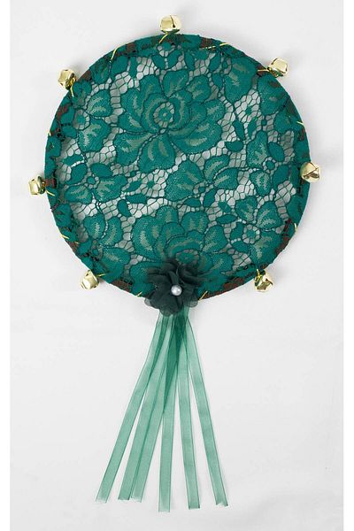 tusem toptan kına malzemeleri Henna Night Def 27 Cm, Lace Bell, Bridal Tambourine, Wedding Henna Bridesmaid Bride Bell Def