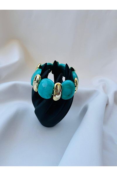 ESDE Stylish Design Bracelet with Colored Stones