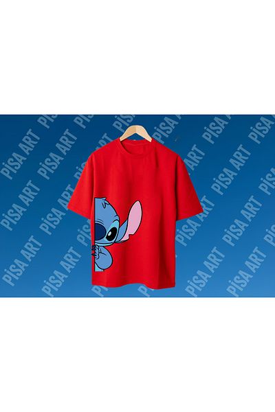 Pisa Art Stitch Side Printed Special Design Unisex T-Shirt