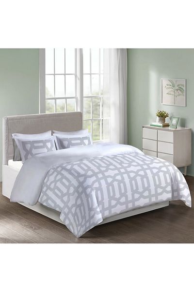 VARESSA Farisa Multicolor Print Duvet Set King, Double, 5 Piece Set
