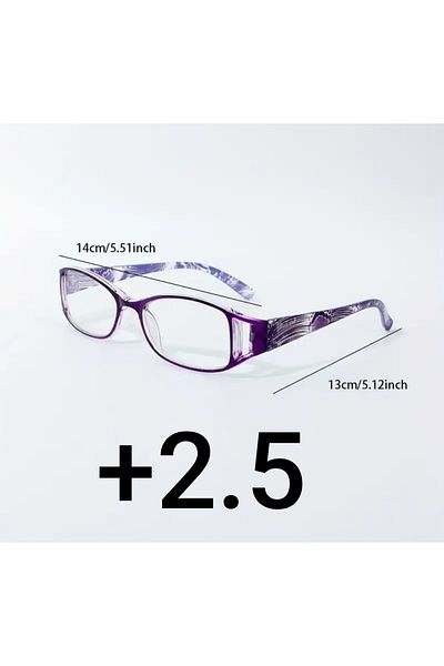 zhara tech Quality Frame Glass Changeable Blue Block Near Reading Glasses