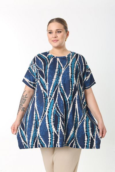 XL Modam set pantaloni tunică de damă plus mărime