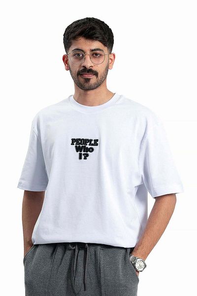 wecre8 Men White People T-shirt By WECRE8