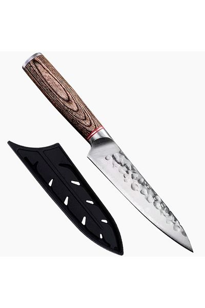 OEM Chef's Knife, Universal, Stainless Steel, Ergonomic Handle, Blade Protector, 24 cm, Silver