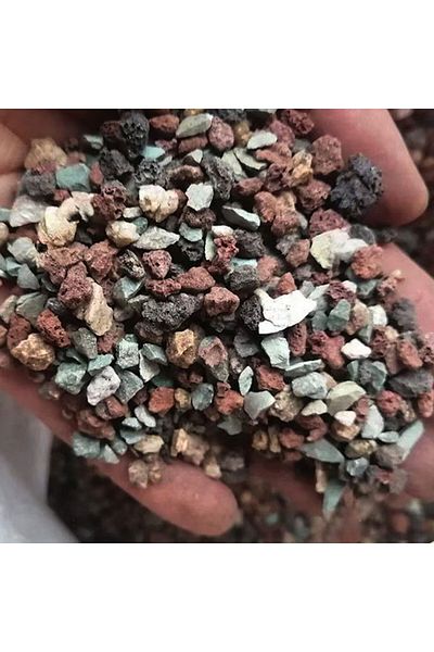 Generic Natural rainbow stone mix 5-8mm 500G