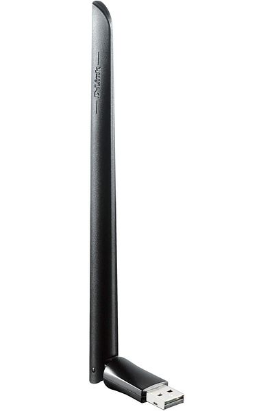 D-Link DWA-172 High-Gain Wi-Fi AC600 USB 2.0 Wireless Adapter with External Antenna