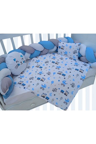 Home Braided Baby Sleeping Set 60X120 Crible Set