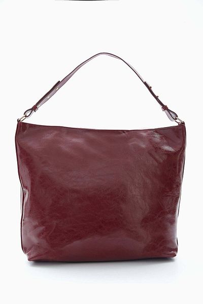 wecre8 Maroon Hobo Shoulder Bag by WECRE8