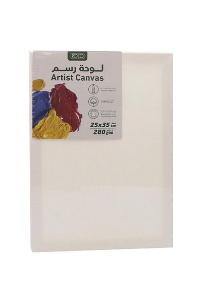 Roco Stretched Canvas Rectangle Rough Finish 25 X 35 cm